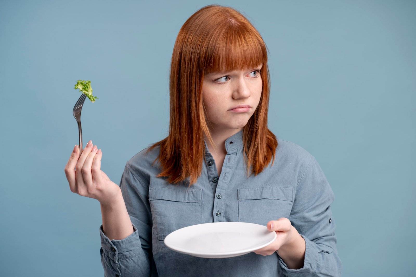 Person preparing a healthy meal